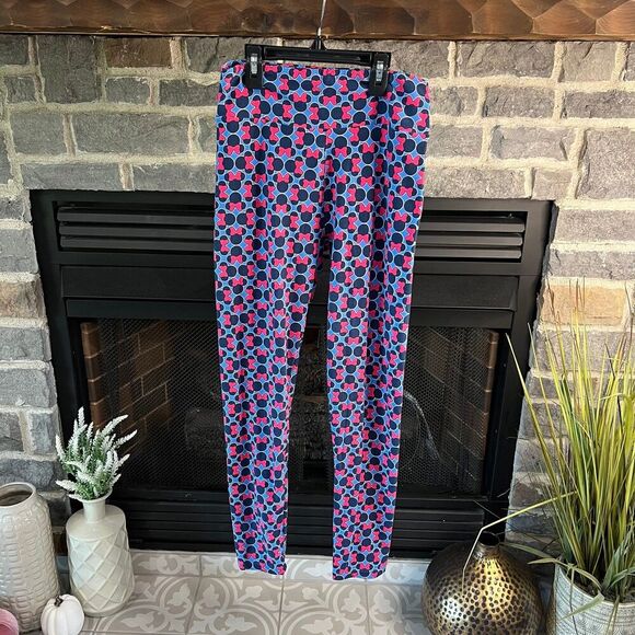 LulaRoe Minnie Mouse Leggings - Picture 1 of 3